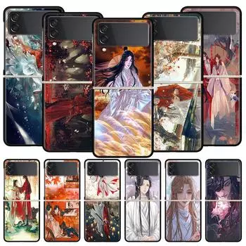 Роскошный чехол для телефона TGCF Heaven Official s Blessing для Samsung GalaxyZ Flip 4 5, жесткий чехол из ПК для Samsung Z Flip 3 Samsung Z Flip