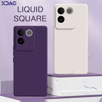 Роскошный чехол для телефона VIVO T2 Pro 5G с двумя вкладышами, мягкий квадратный жидкий силиконовый чехол 360 градусов, VIVOT2 T2Pro, VIVOT2Pro Armor VIVO T2 Pro