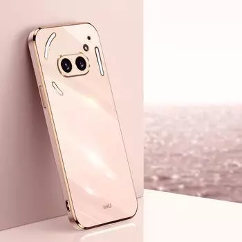 Роскошный чехол для задней панели Nothing Phone 2A Plus, мягкий силиконовый чехол TPU для защиты линз, противоударный чехол для телефона Nothing CFM Phone 1 Nothing Phone 2A Plus белый