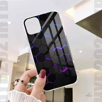 Роскошный чехол Geometry Cool для iPhone 11 12 13 Pro Max X XS XR 7 8 Plus, мягкий силиконовый чехол, чехлы для iPhone 11 для женщин iphone XR