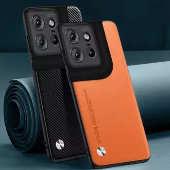 Роскошный чехол из искусственной кожи для Motorola Edge 50 Neo Edge50 Neo задняя крышка силиконовый защитный чехол для телефона Motorola Moto S50 5G Moto Edge 50 Neo белый