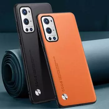Роскошный чехол из искусственной кожи для OnePlus 9 Pro 5G 9Pro, задняя крышка, матовый силиконовый противоударный защитный чехол для телефона OnePlus9 Pro For OnePlus 9 Pro чёрный
