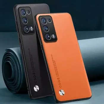 Роскошный чехол из искусственной кожи для OPPO Reno 6 Pro 5G, задняя крышка, силиконовый чехол для телефона с полной защитой для OPPO Reno 6 Pro Plus Reno6 Pro+ Reno 6 Pro 5G чёрный