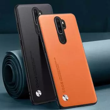 Роскошный чехол из искусственной кожи для OPPO A9 2020, задняя крышка, матовый силиконовый противоударный защитный чехол для телефона OPPO A5 2020 A11 A11X For OPPO A11X жёлтый