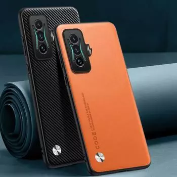 Роскошный чехол из искусственной кожи для Xiaomi Poco F4 GT, матовый силиконовый чехол для полной защиты камеры, чехол для телефона Redmi K50, игровой чехол For Poco F4 матовый черный