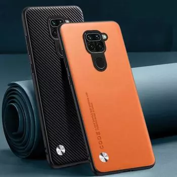 Роскошный чехол из искусственной кожи для Xiaomi Redmi Note 9 Note9 Pro, задняя крышка, матовый силиконовый защитный чехол для телефона Redmi Note 9S 9 Pro For Redmi Note 9 белый