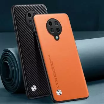 Роскошный чехол из искусственной кожи для Xiaomi Poco F2 Pro, матовый силиконовый защитный чехол для телефона Redmi K30 Ultra K30 Pro K30S Coque For Redmi K30 Pro чёрный