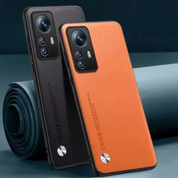 Роскошный чехол из искусственной кожи для Xiaomi Redmi Note 12S, задняя крышка, силиконовый чехол для телефона с полной защитой для Redmi Note 12S 4G Note12S For Redmi Note 12S чёрный