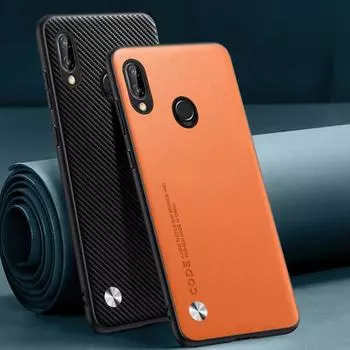 Роскошный чехол из искусственной кожи для Xiaomi Redmi Note 7, силиконовый противоударный защитный чехол для телефона Redmi Note 7 Pro 7S Note7 For Redmi Note 7 чёрный