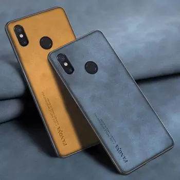 Роскошный чехол из искусственной кожи для Xiaomi Mi Mix 2S 3 2 S, задняя крышка, деловой матовый силиконовый защитный чехол для телефона Xiaomi Mix2S Mix3 Mi Mix 3 синий