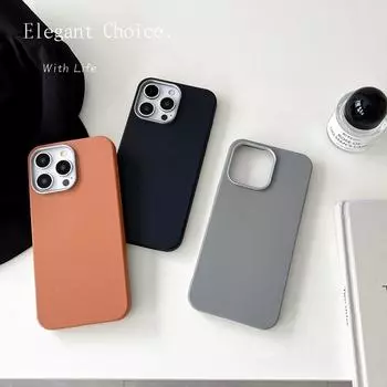 Роскошный чехол из кожи TPU с текстурой для iPhone 16 Pro 15 14 Plus 13 12 Pro Max 11, все включено, ударопрочный тонкий бампер iPhone 16 чёрный