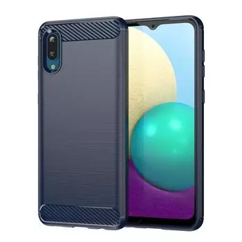 Роскошный чехол из углеродного волокна для Samsung M02 M21S M31 M51 Galaxy m31s m62 M32 5G Ударопрочный силиконовый чехол для Galaxy m80s M40s m60s Galaxy M02 чёрный