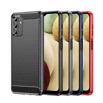 Роскошный чехол из углеродного волокна для Samsung A13 M13 5G Galaxy A04E M04 M53 Jump2, противоударный силиконовый чехол для galaxy a23 a33 m33 5g Galaxy A04S чёрный
