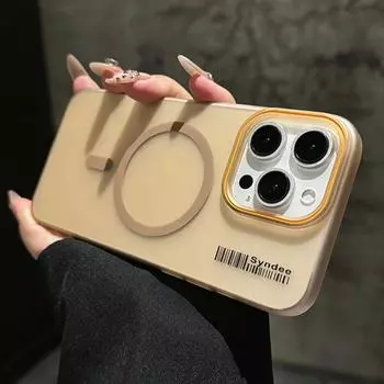 Роскошный чехол Magsafe для беспроводной зарядки с магнитным креплением для iPhone 16 15 14 Plus 13 12 11 Pro Max, прозрачный матовый жесткий чехол для телефона из поликарбоната For iPhone 16 Pro Max белый