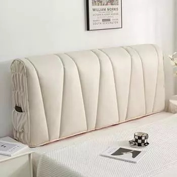 Роскошный чехол на изголовье кровати из технической ткани, универсальный утолщенный стеганый чехол на голову кровати, прикроватный пылезащитный чехол W140xH70cm