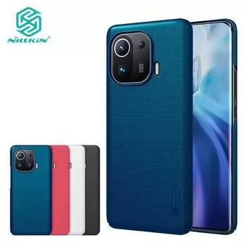 Роскошный чехол Nillkin для телефона Xiaomi Mi 11 Pro, жесткий ПК, противоударный, с матовым экраном