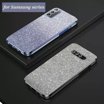 Роскошный чехол S10 с градиентным блестящим покрытием для Samsung Galaxy S10 Plus S10plus S 10, чехол Note 10 20 Ultra Plus s10 note20plus S10 синий