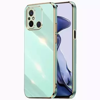 Роскошный чехол с 6D покрытием для Xiaomi Redmi 12C Note 12 Pro Plus 5G + 4G, полный охват объектива камеры, противоударный, мягкий силиконовый милый чехол для телефона RedMi 12C белый