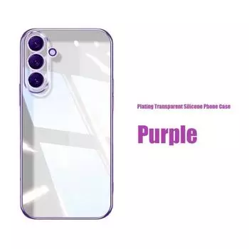 Роскошный чехол с блестящим покрытием для Samsung Galaxy M13 M55 M54 M34 M14 M23 M33 M53 M31 M51 M52 M12 M21, прозрачный мягкий чехол Galaxy M12