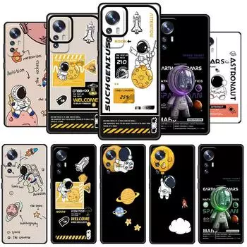 Роскошный чехол с космонавтом для Xiaomi Mi Poco X3 NFC M4 M3 Pro F3 GT F1 11 Lite Note 10 11T 10T 9T, мягкий чехол на заднюю панель телефона Xiaomi Mi 9