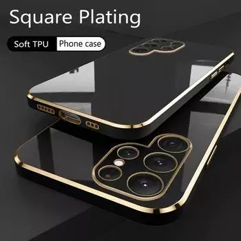 Роскошный чехол с покрытием для Samsung Galaxy S22 S23 Ultra S10 Plus S21 S20 Fe Note 20 A51 A12 A71 A54 A32 A33 A13 A53 A52s 5g A71 белый