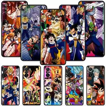 Роскошный черный чехол для телефона Xiaomi Redmi Note 11 10 9 8 7 Pro 9S 9A 9C 10S 8T K40 10C 10S Funda Cover Beerus Dragons Anime Redmi K40