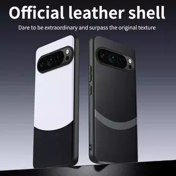 Роскошный деловой чехол из натуральной кожи для Google Pixel 9 Pro 9 XL 8 7 7A 6 Pro, простой противоударный чехол для полной защиты For Pixel 9 Pro