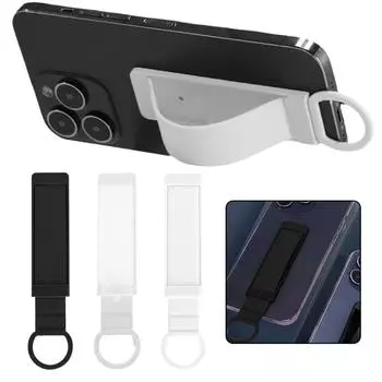 Роскошный держатель для телефона на запястье для iPhone, держатель для пальцев, подставка для Samsung, приклеенный кронштейн D9A7 black-1pcs