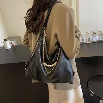 Роскошный дизайн, модные сумки через плечо большой емкости, женские новые сумки через плечо из искусственной кожи высокого качества