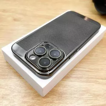 Роскошный дышащий рассеивающий тепло чехол для iPhone 15 14 13 12 11 Pro Max 14 Plus ультратонкий жесткий сетчатый охлаждающий чехол For iphone15