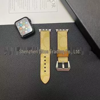 Роскошный европейский и американский кожаный ремешок для Apple Watch (Модель S109876SE) 42MM