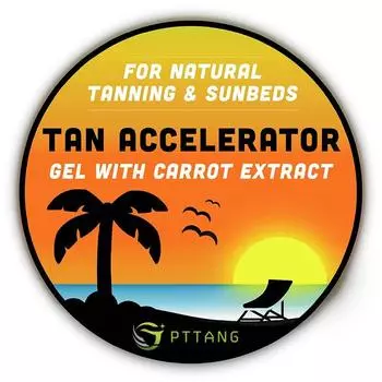 Роскошный гель для темного загара, улучшенный интенсивный ускоренный загар для соляриев и уличного загара, 90 мл белый