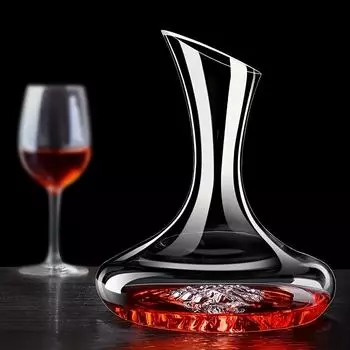 Роскошный хрустальный графин для красного вина, 1 шт., персонализированный и креативный домашний диспенсер для вина с утолщенным стеклом 1 Piece