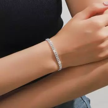 Роскошный комплект свадебных украшений: Женские серьги, ожерелье и браслет трио