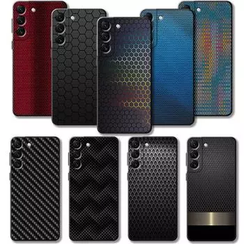 Роскошный корпус из углеродного волокна с текстурой телефона для Samsung Galaxy S23 S22 S21 S20 Fe Ultra S10 S9 S8 Plus Note 20ultra 10plus Чехол Samsung Note 10 Plus