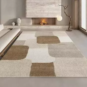 Роскошный ковер для гостиной, спальни, прикроватный ковер, подходящий по цвету, имитация кашемира, мягкий, удобный коврик для ног, коврики большого размера 50x80cm