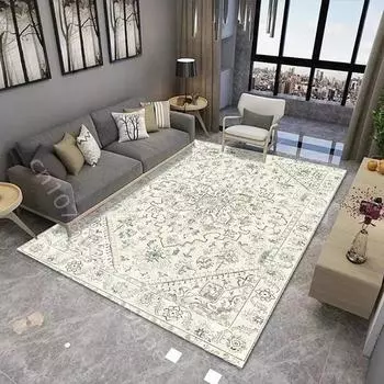 Роскошный ковер в стиле бохо, нескользящий коврик для гостиной, напольные коврики, аксессуары для дома, украшение спальни, мягкий большой коврик у кровати 30x50cm-12x20in