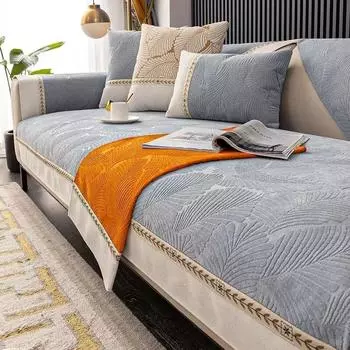 Роскошный коврик для дивана-полотенца с кружевными краями, чехлы для диванов для гостиной, L-образный шезлонг, чехлы для дивана, чехлы для домашних животных, детский коврик 70x70cm A