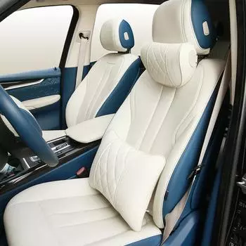 Роскошный кожаный автомобильный подголовник NAPPA для Mercedes Benz AMG W203 W204 W205 W211 W212 W213 W176 GLA, подушка для автомобильного сиденья, подушка для шеи чёрный