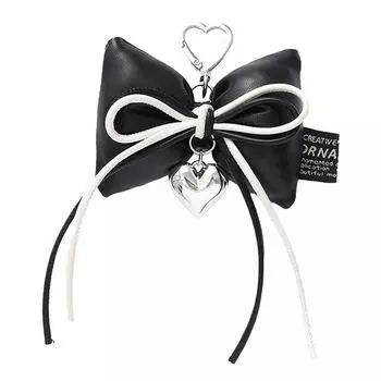 Роскошный кожаный брелок-бант для женщин и девочек, модный универсальный аксессуар для украшения сумки, чехол для телефона, кулон, подарки