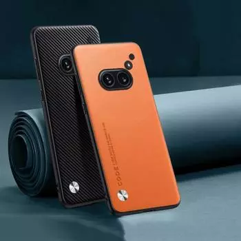 Роскошный кожаный чехол для телефона Nothing (2а) Nothing Phone 2 Обычная противоударная мягкая задняя крышка для Nothing Phone 1 Nothing Phone 2a белый