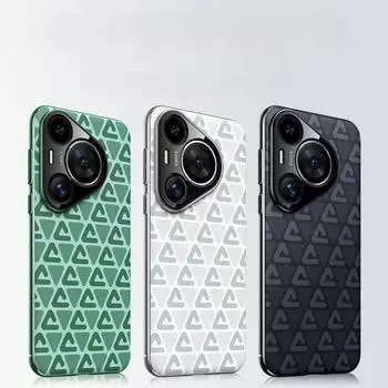 Роскошный кожаный чехол для телефона с гальваническим покрытием для Huawei Pura 70 Pro, полная защита объектива камеры, противоударная задняя крышка для Huawei Pura 70 Ultra 70 Pro Plus For Pura 70 чёрный