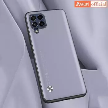 Роскошный кожаный чехол для телефона Samsung Galaxy A72 A52 A42 A32 A22 A12 A52S A73 A53 A33 A13 A03 M52 M42 M32 M22 M12 M53 M23 Чехол For Galaxy M53 оранжевый