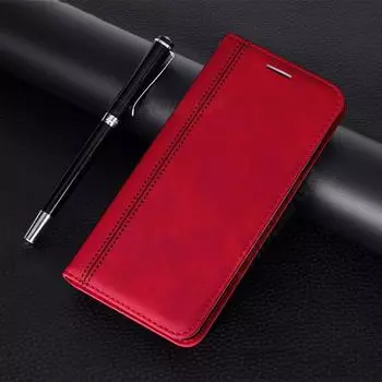 Роскошный кожаный чехол-кошелек с магнитной застежкой для Samsung Galaxy A21S A51 A71 A31 A41 A21 A11 A01 A50 A70 A30 A10 A20 A40 A7 J3 J5 J7 S20 Ultra S10 Plus Samsung J2 CORE зелёный