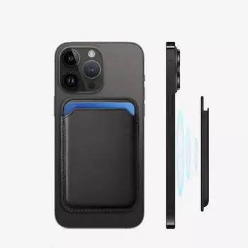 Роскошный кожаный чехол-кошелек с магнитным магнитом для Magsafe, чехол-кошелек для Iphone 14 Pro Max 13 12, чехол для телефона, адсорбционные аксессуары