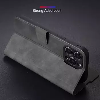 Роскошный кожаный магнитный флип-чехол для Samsung Galaxy A35 A55 5G A14 A34, защитный чехол-подставка, держатель для телефона, противоударный чехол For Samsung A15 4G синий