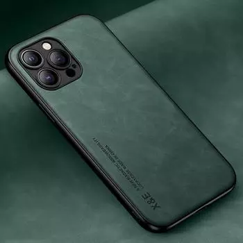 Роскошный кожаный магнитный силиконовый чехол с автомобильным креплением для Iphone 11 12 13 14 Pro Max Mini Xr X Xs Se 2020 7 8 Plus противоударный чехол for 12 mini светло-серый