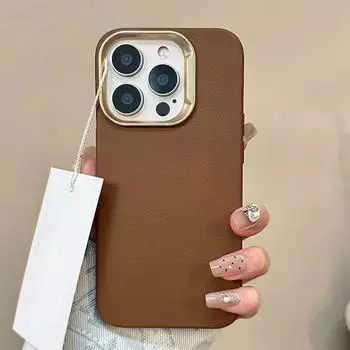 Роскошный кожаный текстурный жидкий силиконовый чехол для телефона iPhone 16 Plus 15 14 13 12 Pro Max 11 Ins простой мягкий матовый милый цвет iPhone 16 Pro Max чёрный