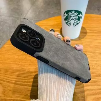 Роскошный кожаный защитный чехол для объектива камеры, мягкий чехол для телефона для iphone 15 14 13 12 11 Pro Max, матовый противоударный бампер, задняя крышка For iPhone 12