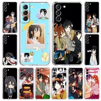 Роскошный кристально чистый чехол для телефона Horimiya Miyamura Izumi аниме для Samsung Galaxy S20 FE S21 Ultra S10 Plus S10E S21 + мягкий чехол Samsung S10E